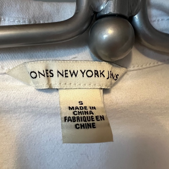 White denim jacket. Jones New York - Picture 4 of 6